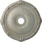 Ekena Millwork Heaton Ceiling Medallion (Fits Canopies up to 6 1/2"), 27 1/2"OD x 3 7/8"ID x 2 1/4"P, Flash Gold CM27HEFLS - alternate 1